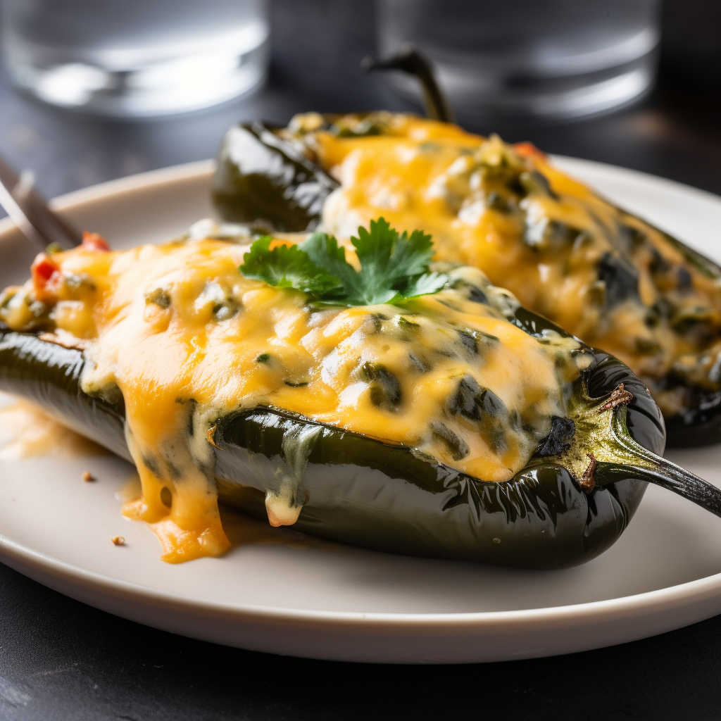 Stuffed Poblano Peppers Recipe