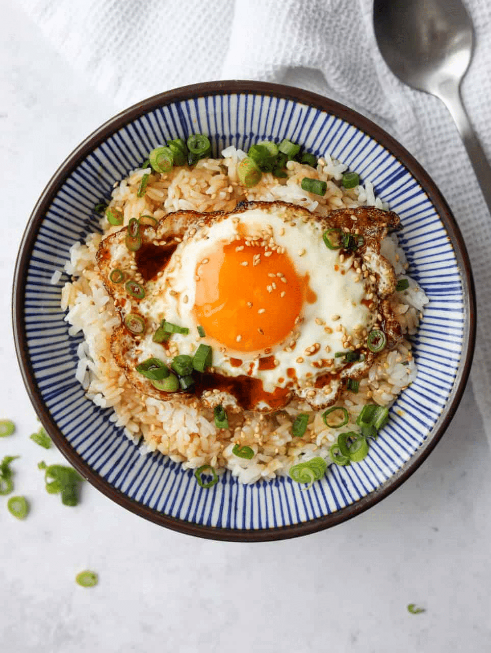 Gyeran Bap (Korean Egg Rice) Recipe
