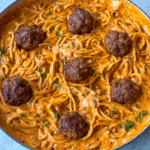 Creamy Spaghetti and Meatballs Recipe (Quick & Easy)