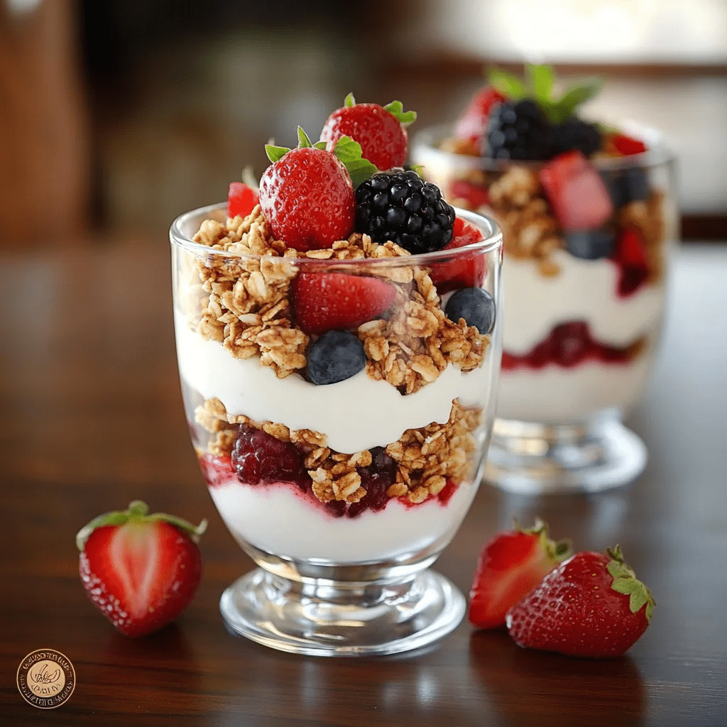 Spring Berry Parfait Recipe