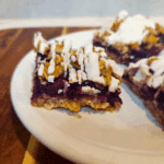 White Chocolate Blueberry Crumble Bars Recipe