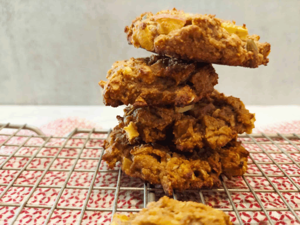 Healthy Apple Cinnamon Breakfast Cookies Recipe