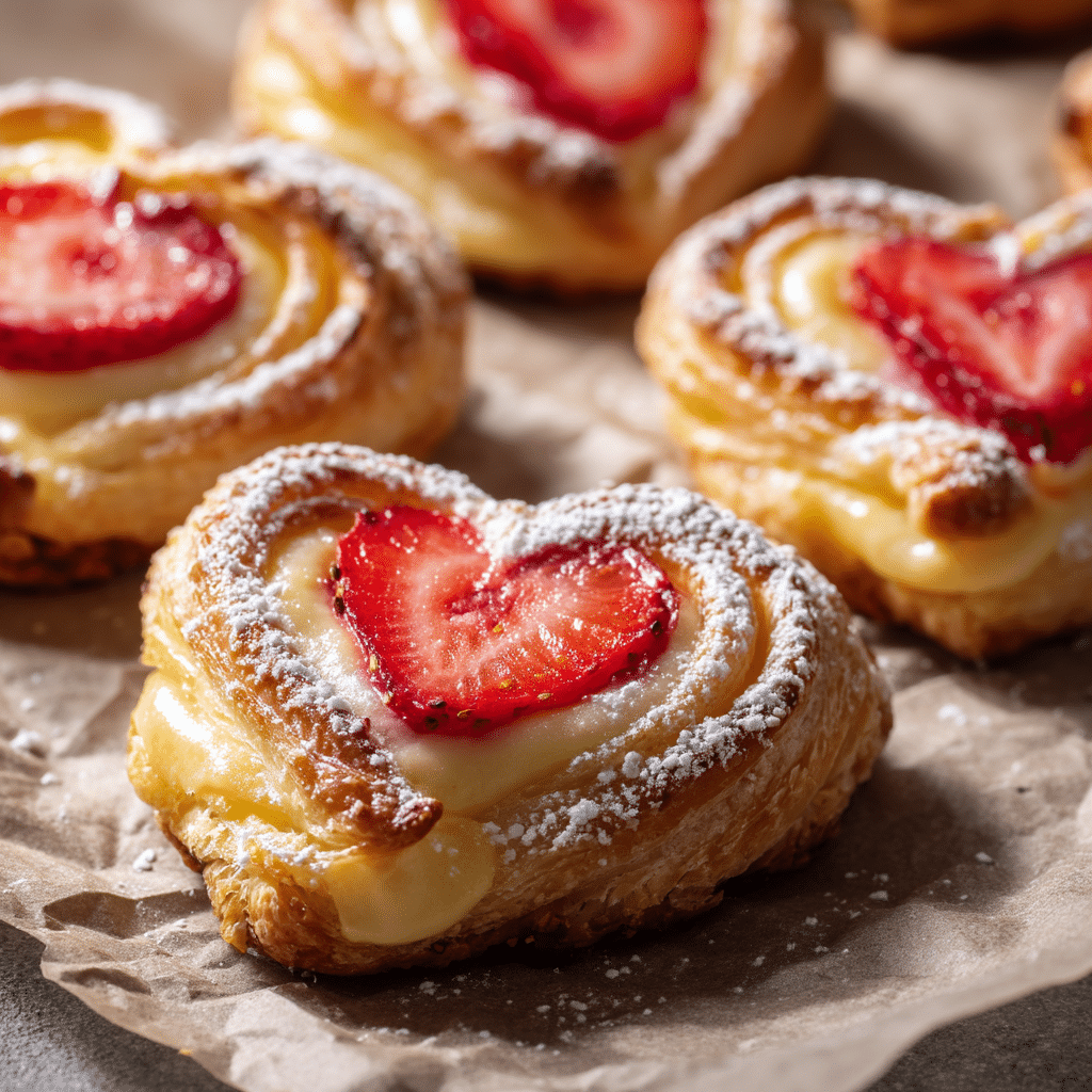 Strawberry Cream Danish Recipe