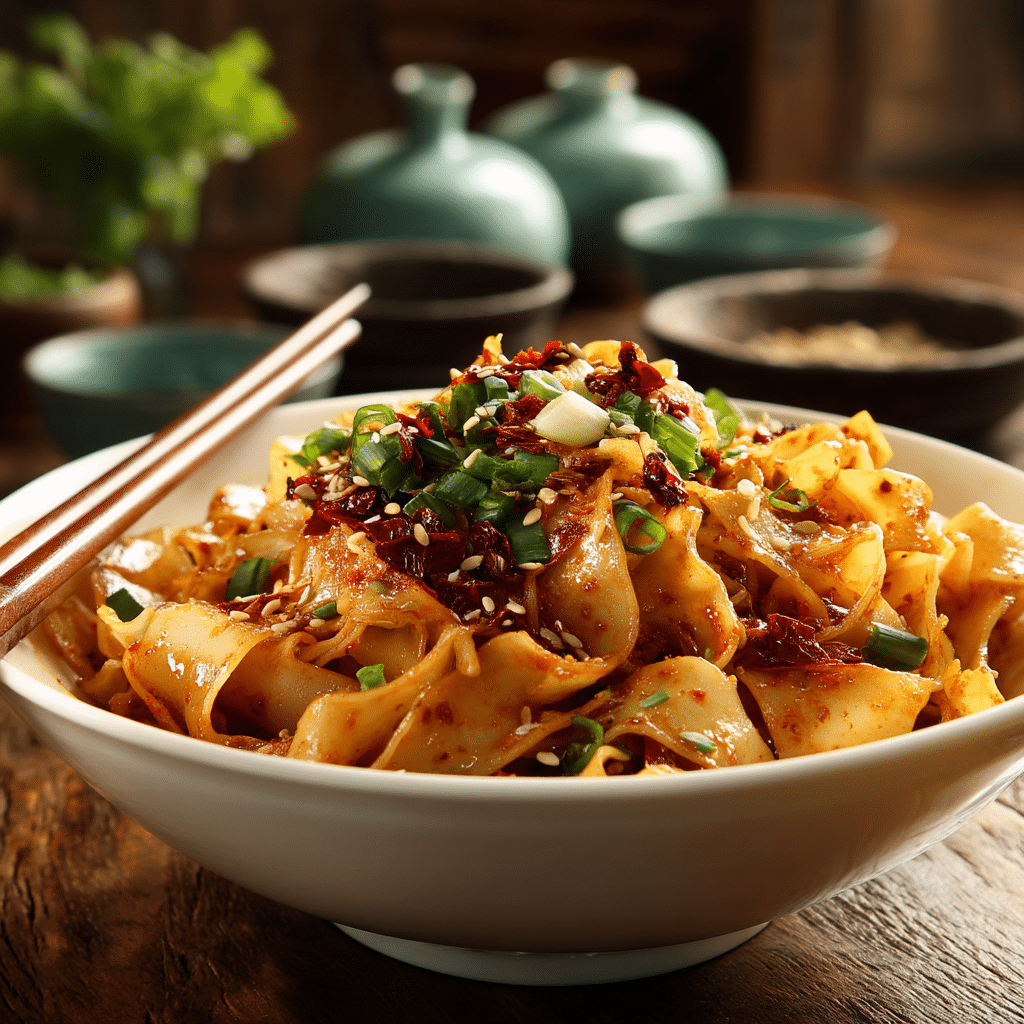 Quick and Easy 10 Minute Chili Oil Udon Noodles Recipe