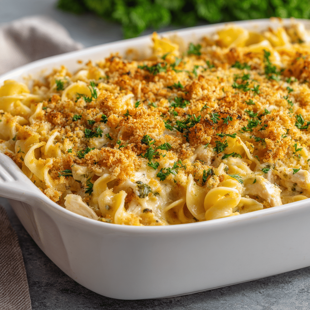 Easy Chicken Noodle Casserole Recipe for Comfort Food Lovers