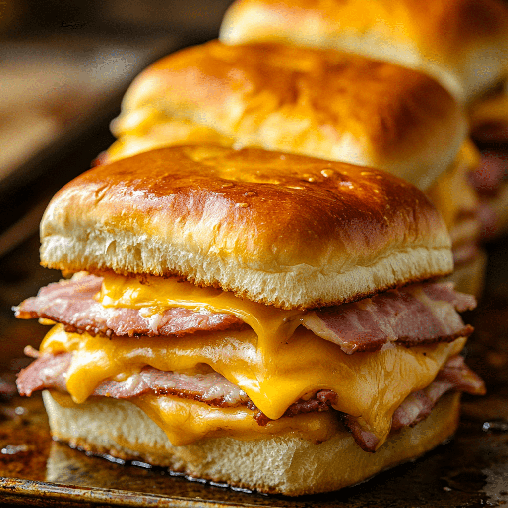 Easy Turkey Bacon Ranch Sliders
