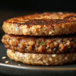 A Homemade Vegan Burger Recipe That Actually Holds Together
