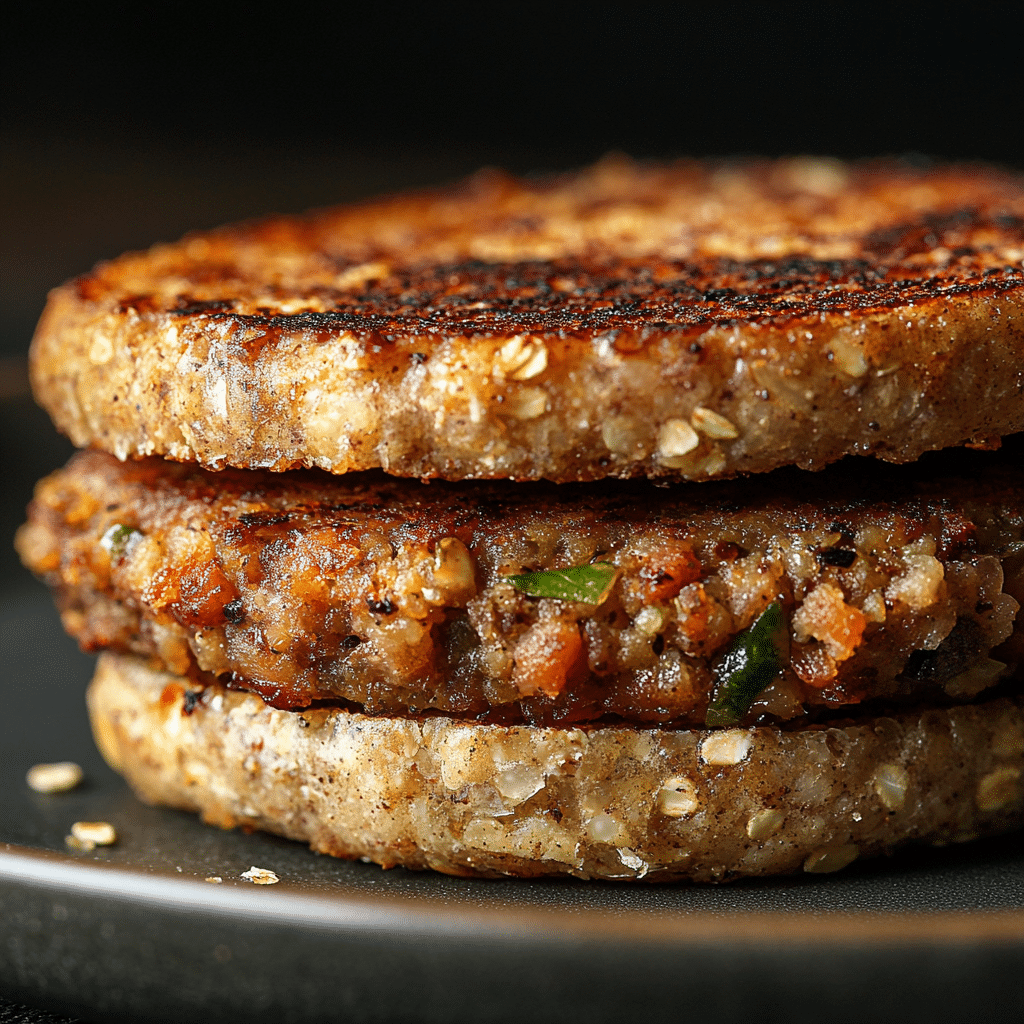 A Homemade Vegan Burger Recipe That Actually Holds Together
