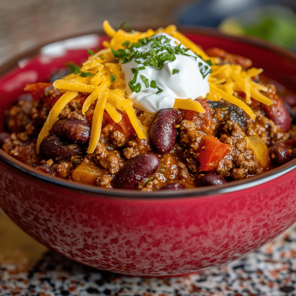 The Best Classic Chili