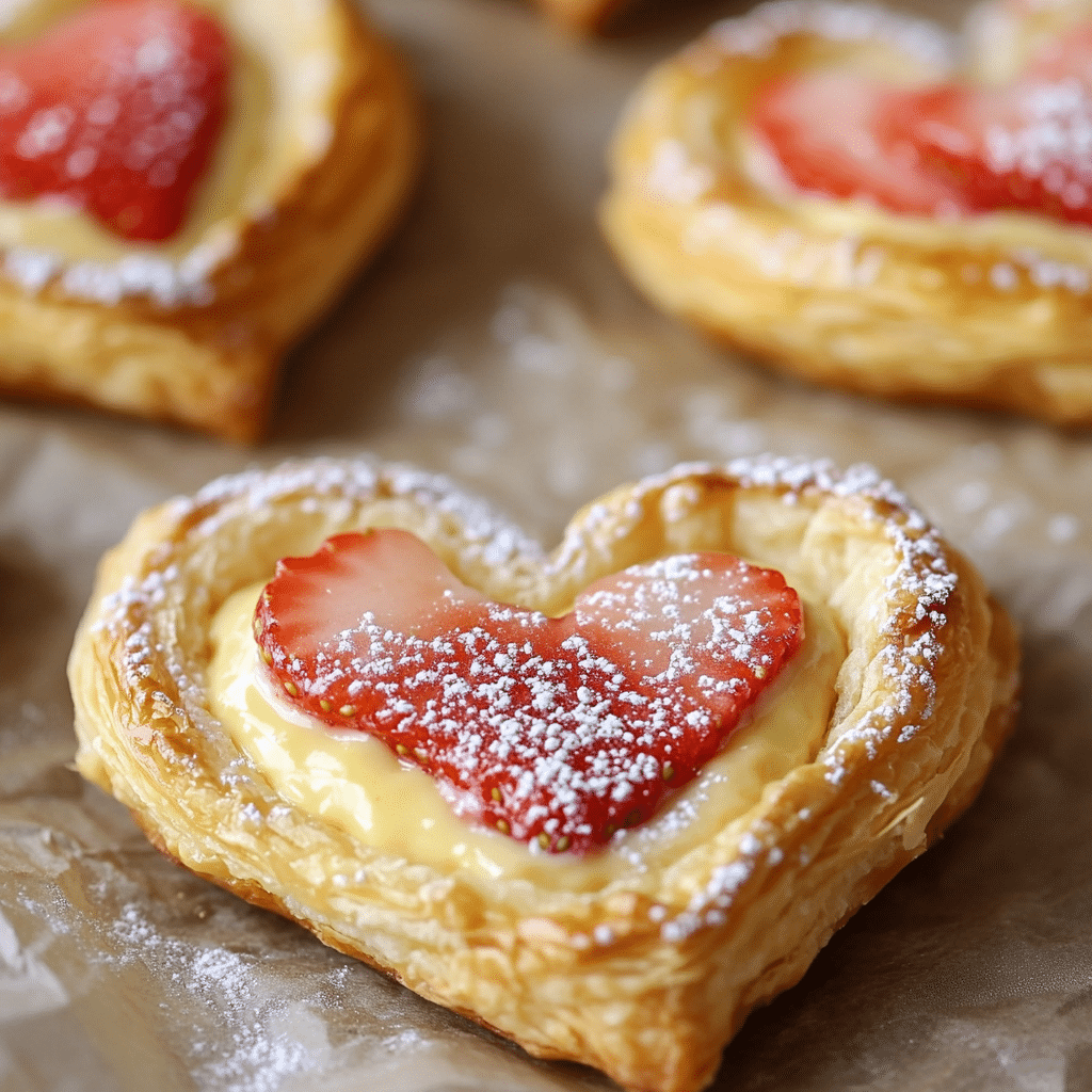 Strawberry Cream Danish Recipe
