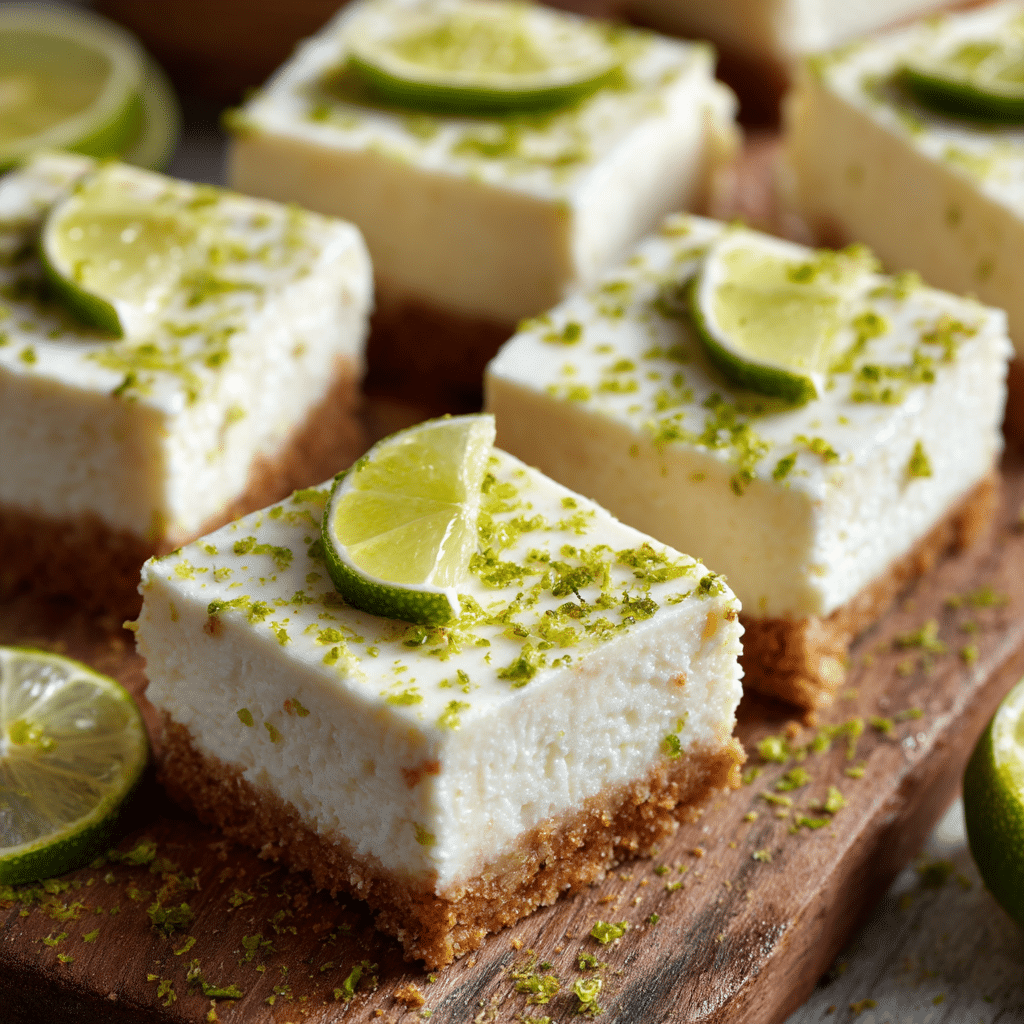 Margarita Cheesecake Bars