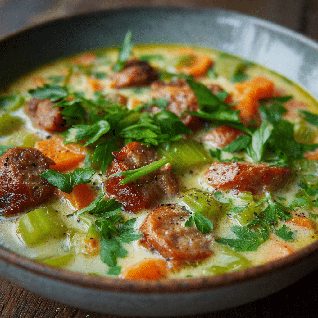 Rich and Creamy Italian Soup