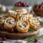 Cranberry Feta Pinwheels