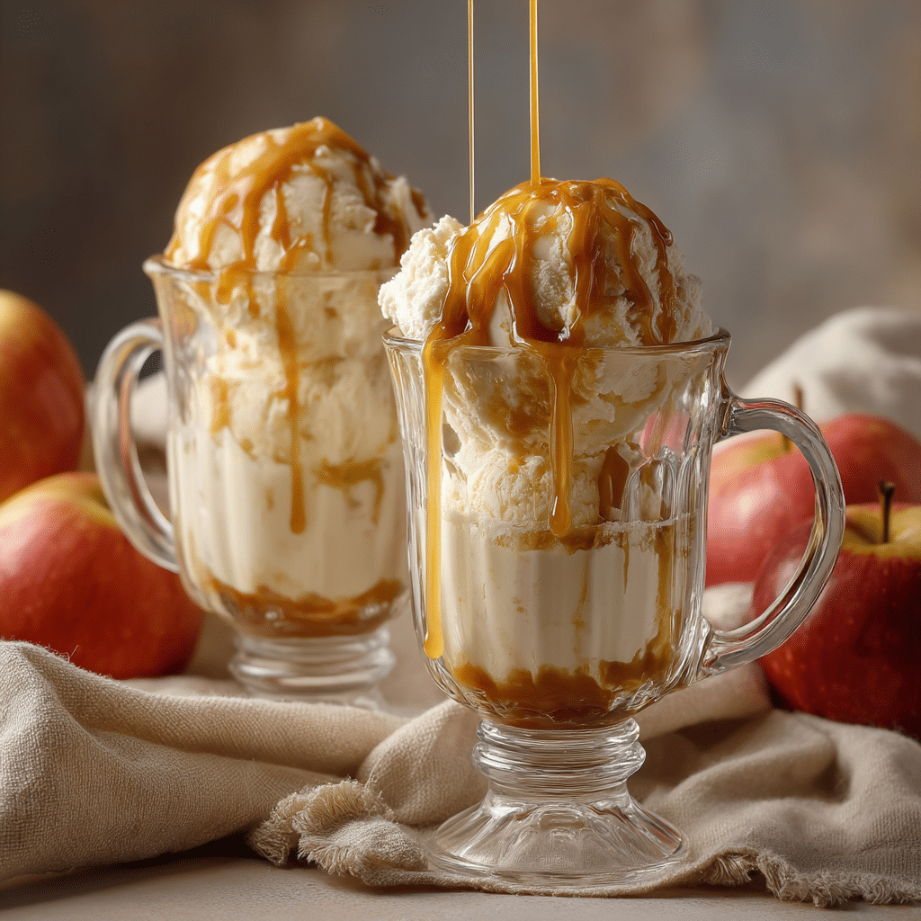Caramel Apple Cider Float Recipe