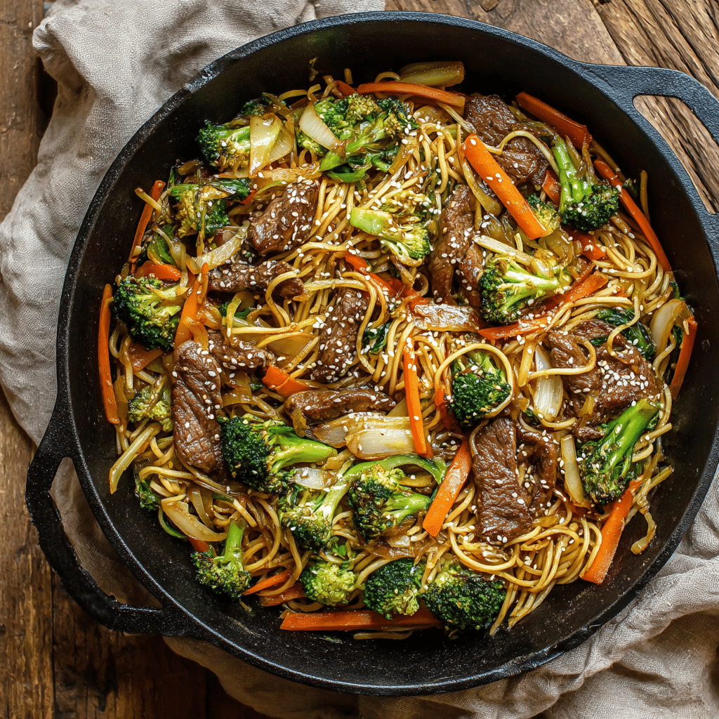 Beef Lo Mein Recipe