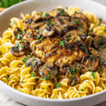 Chicken with Buttered Noodles