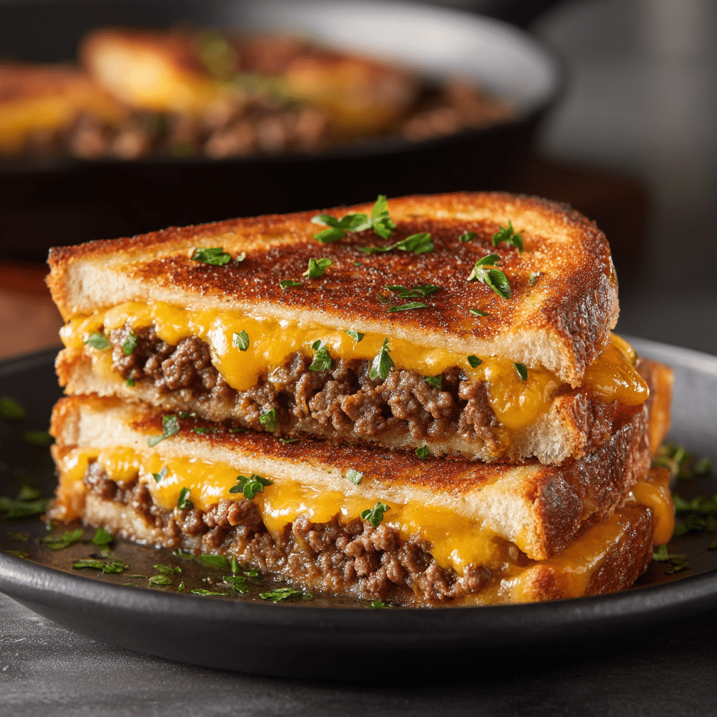 Grilled Cheese Sloppy Joes