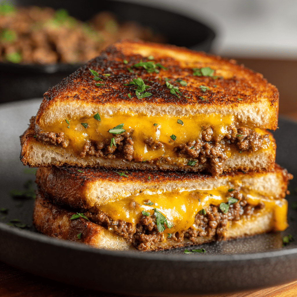 Grilled Cheese Sloppy Joes