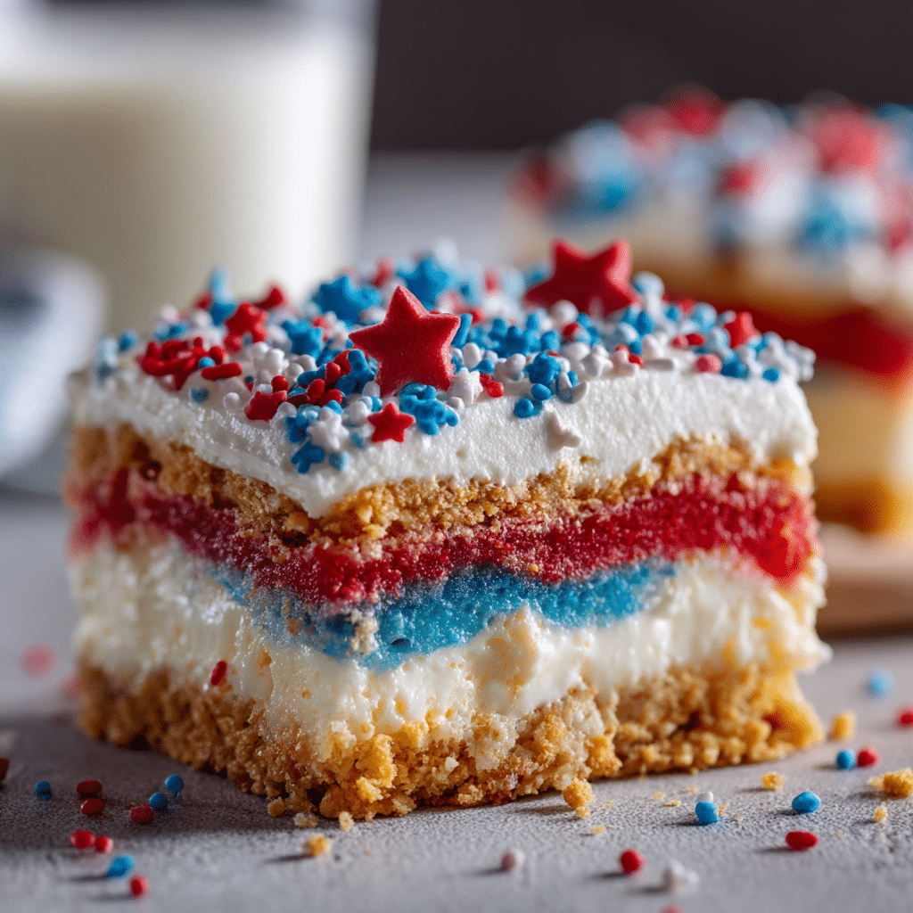 No Bake Berry Lush