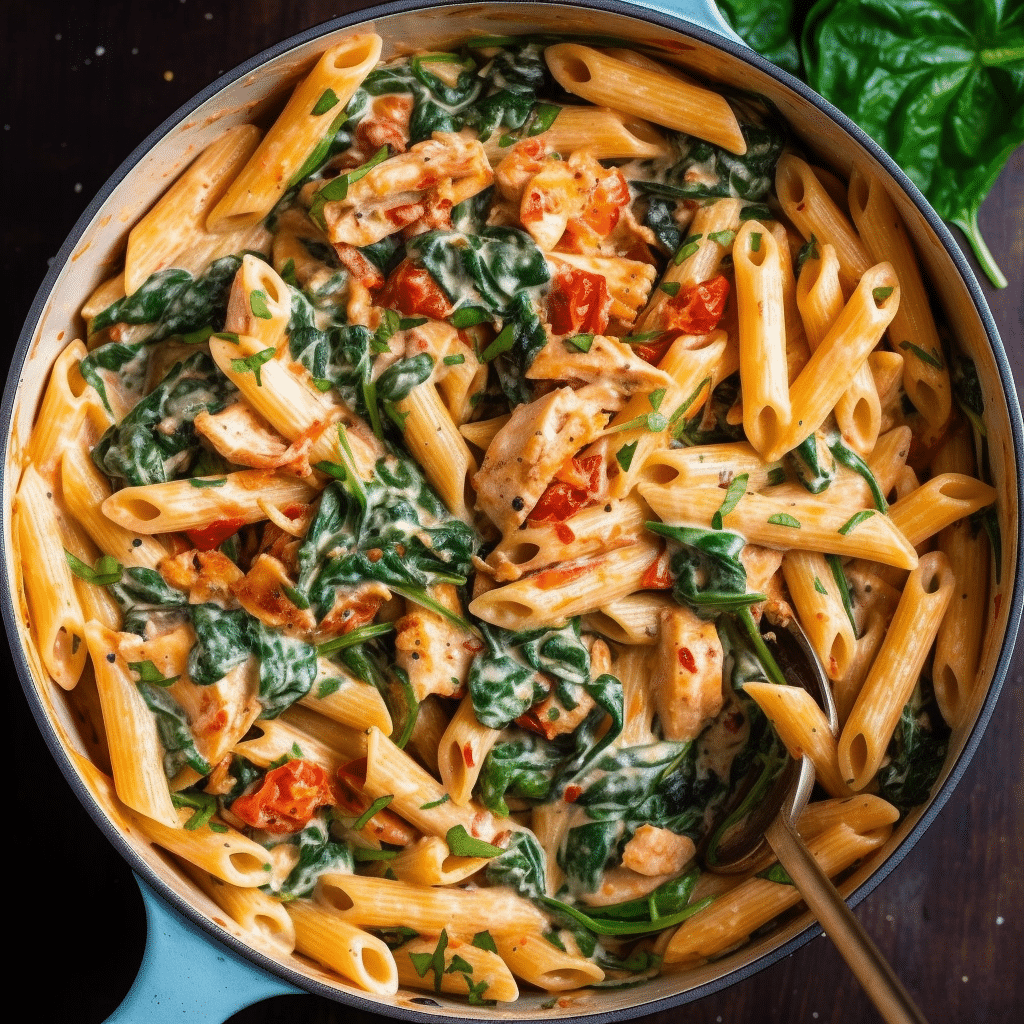 Tuscan Chicken Pasta Recipe