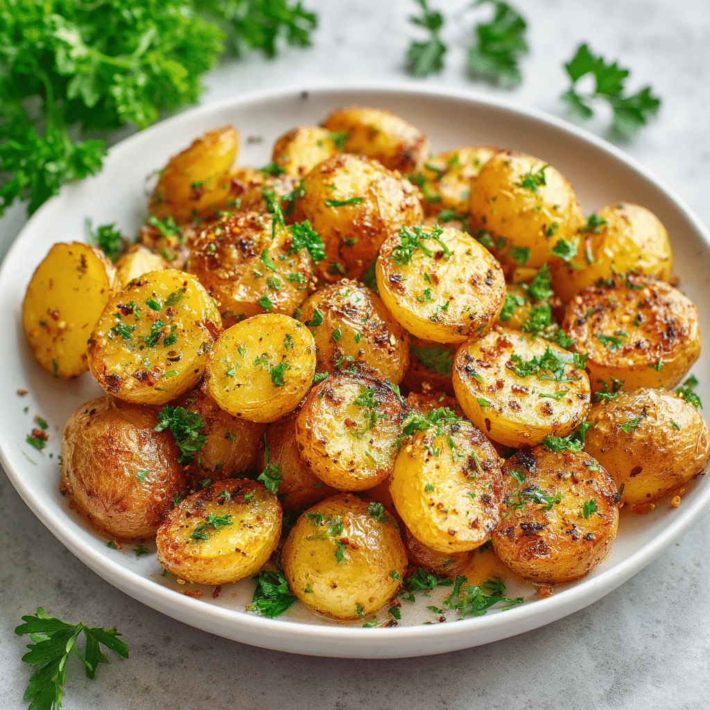 The Best Air Fryer Roasted Baby Potatoes