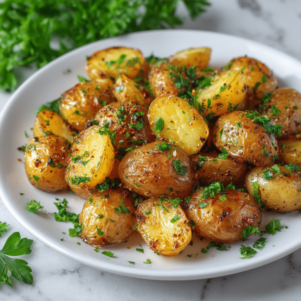 The Best Air Fryer Roasted Baby Potatoes
