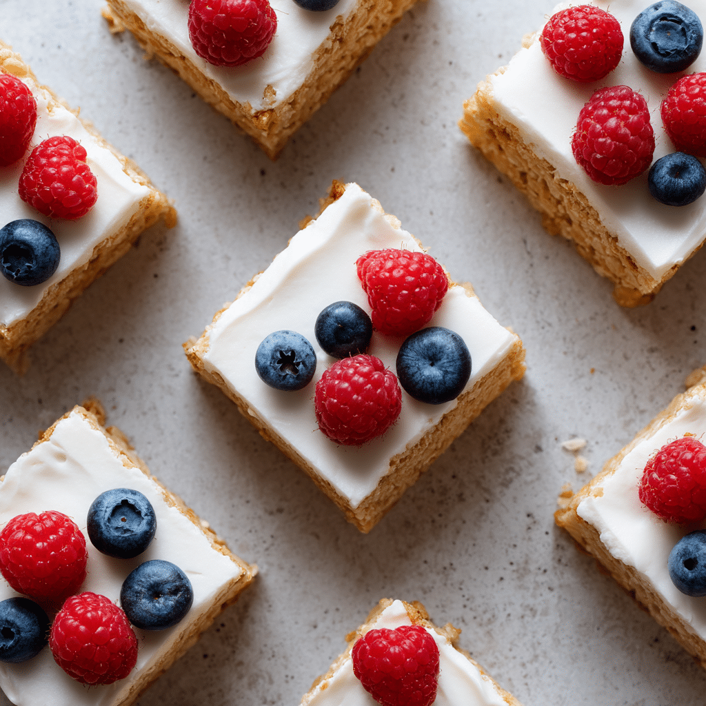Cheesecake Rice Krispies Treats
