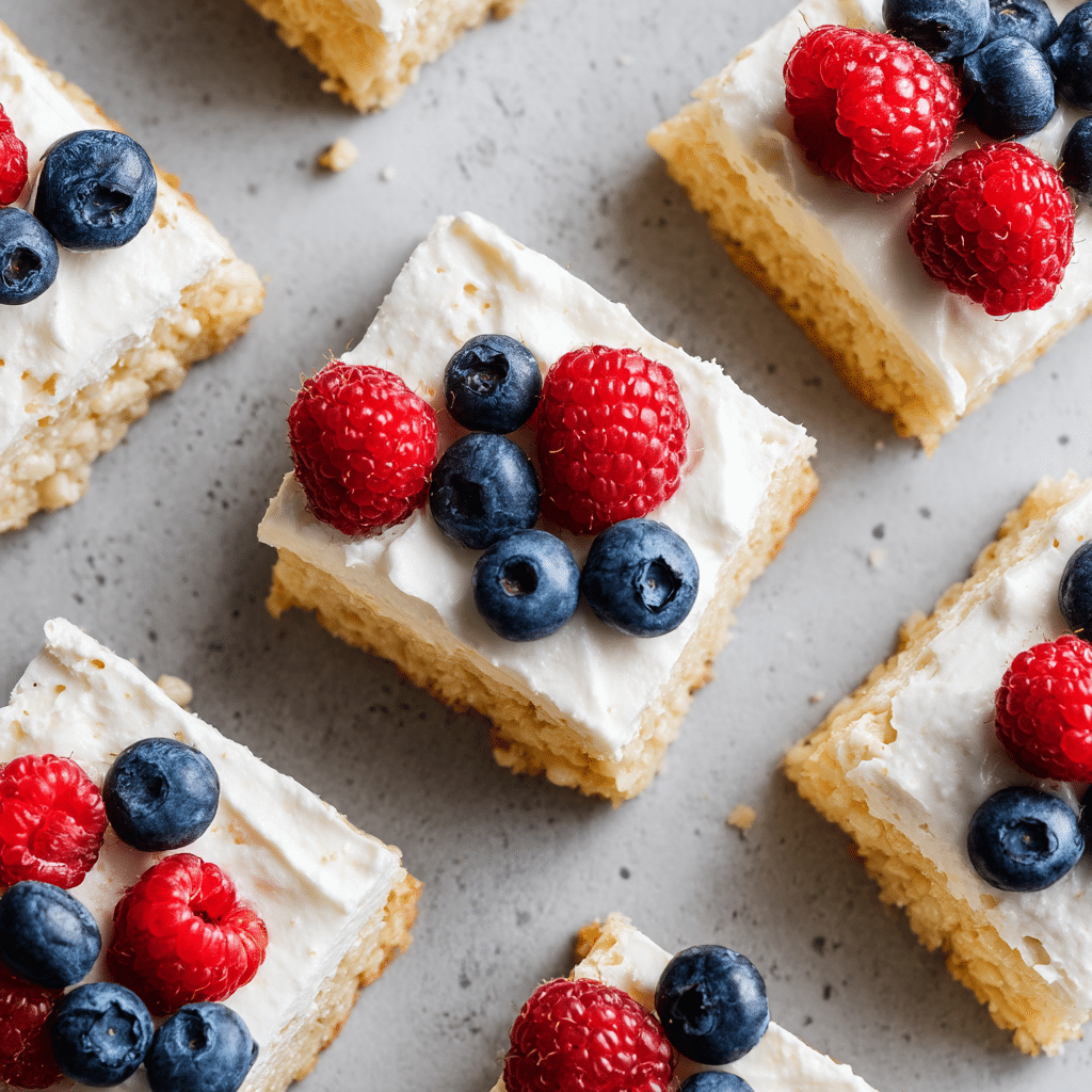 Cheesecake Rice Krispies Treats