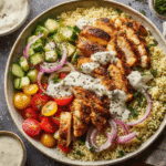 Easy Greek Chicken Bowls Recipe