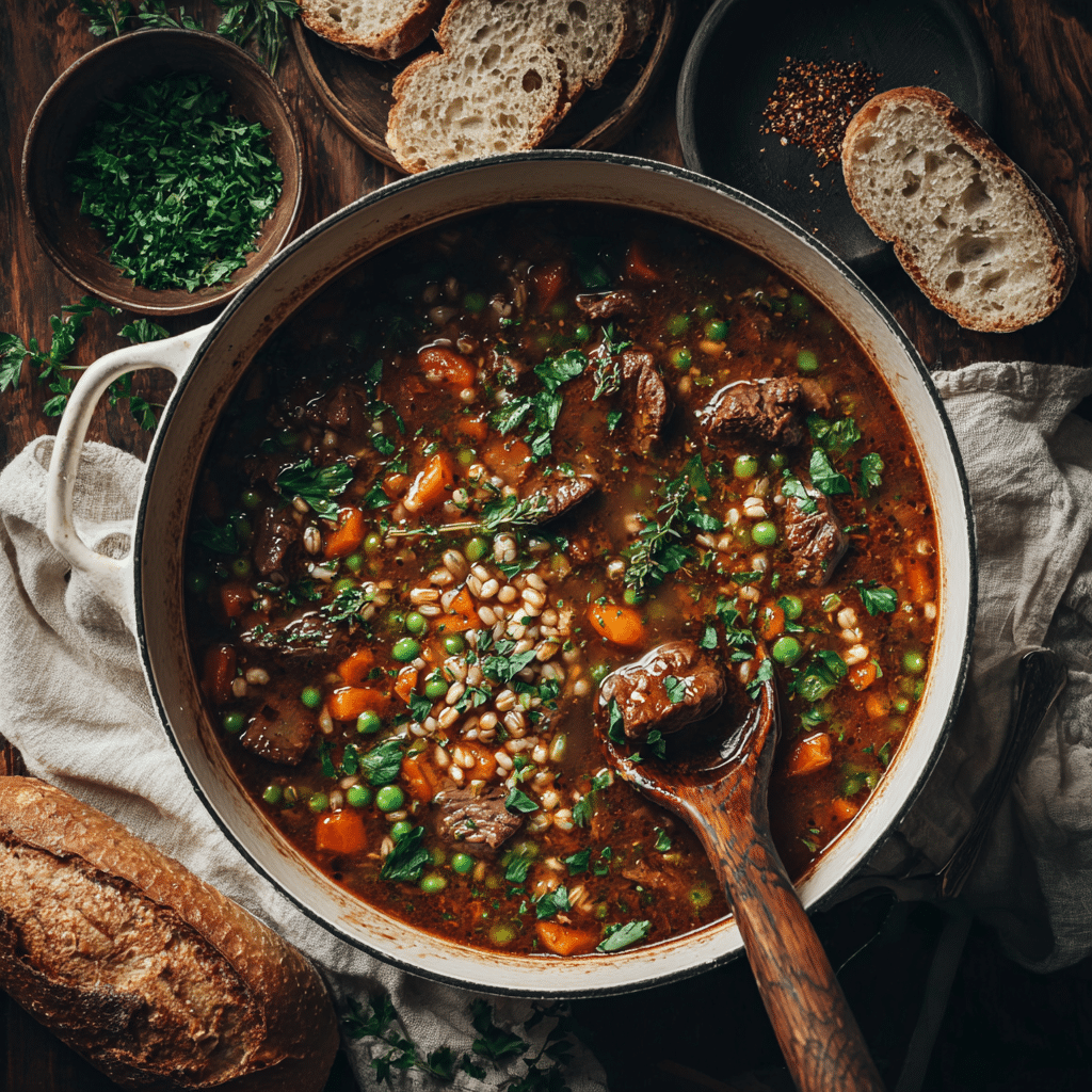 Beef and Barley Soup
