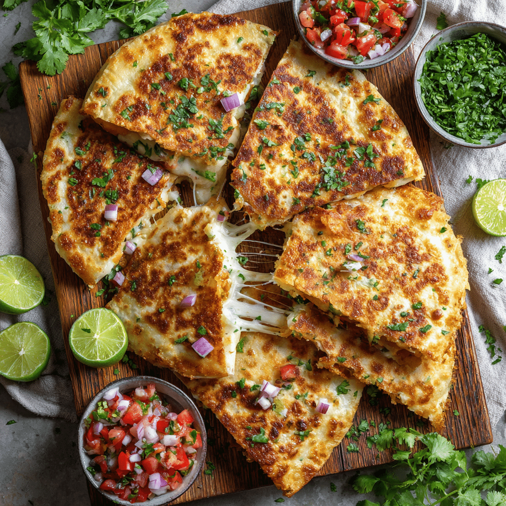 Cheesy Chicken Quesadilla