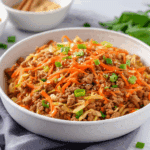 Chicken Egg Roll Bowls Recipe