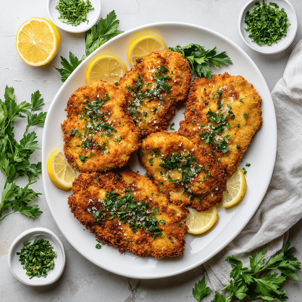 Crispy Chicken Cutlets