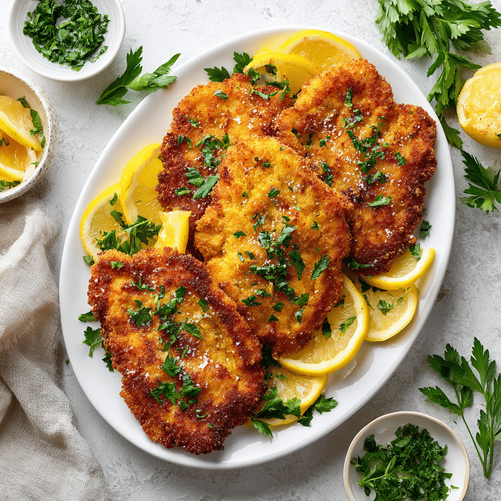 Crispy Chicken Cutlets