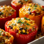 Turkey Taco Stuffed Peppers