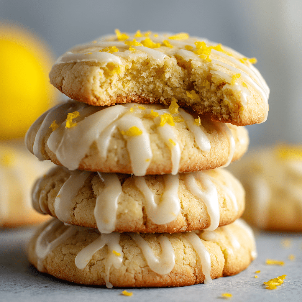 Softbatch Glazed Lemon Cream Cheese Cookies Recipe