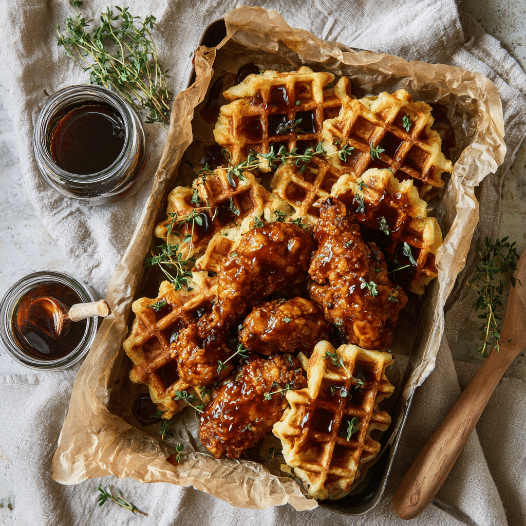 Chicken and Waffle Sliders
