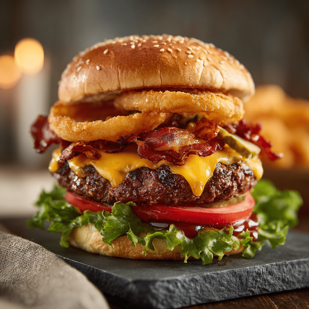 Grilled BBQ Burger