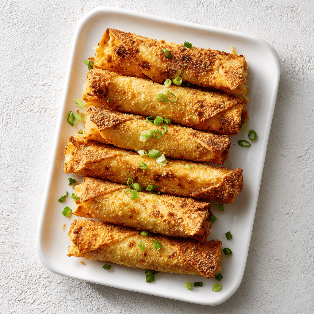 Air Fryer Buffalo Chicken Egg Rolls