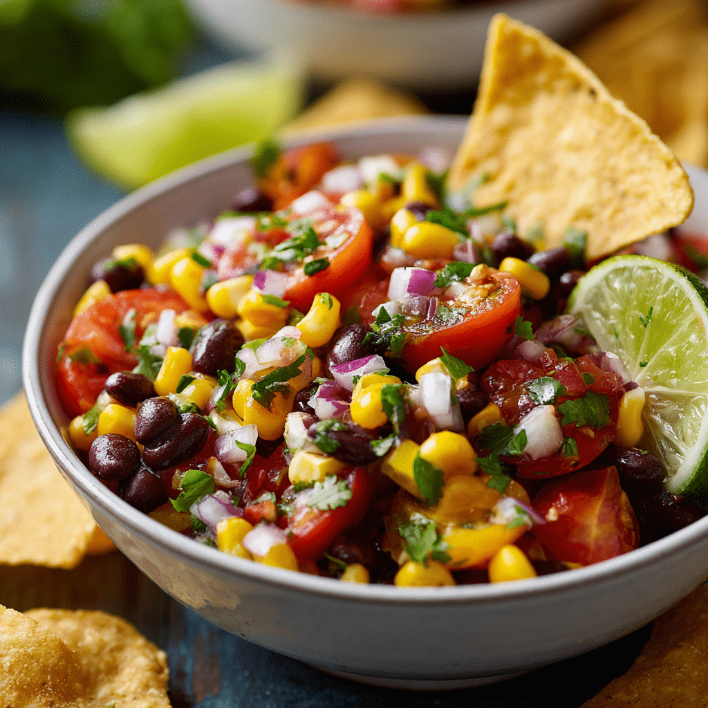 Corn and Black Bean Salsa