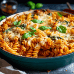 Chicken Parmesan Pasta Casserole Recipe