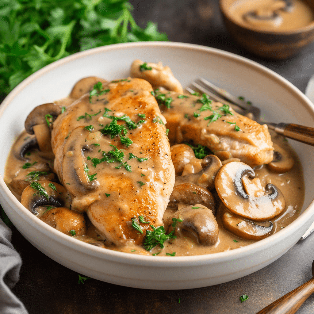 Easy and Flavorful Mushroom Chicken Recipe