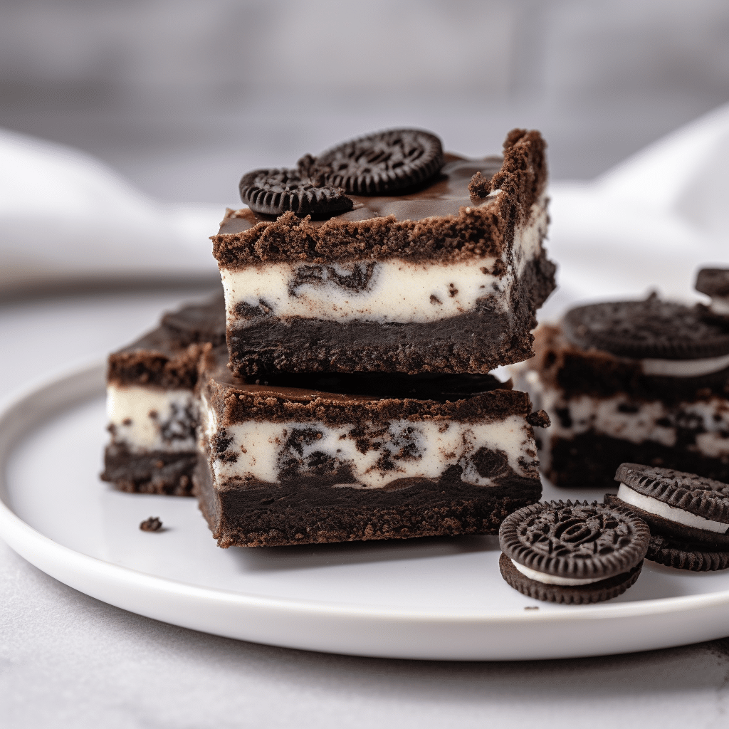 Loaded Cream Cheese Oreo Brownies Recipe