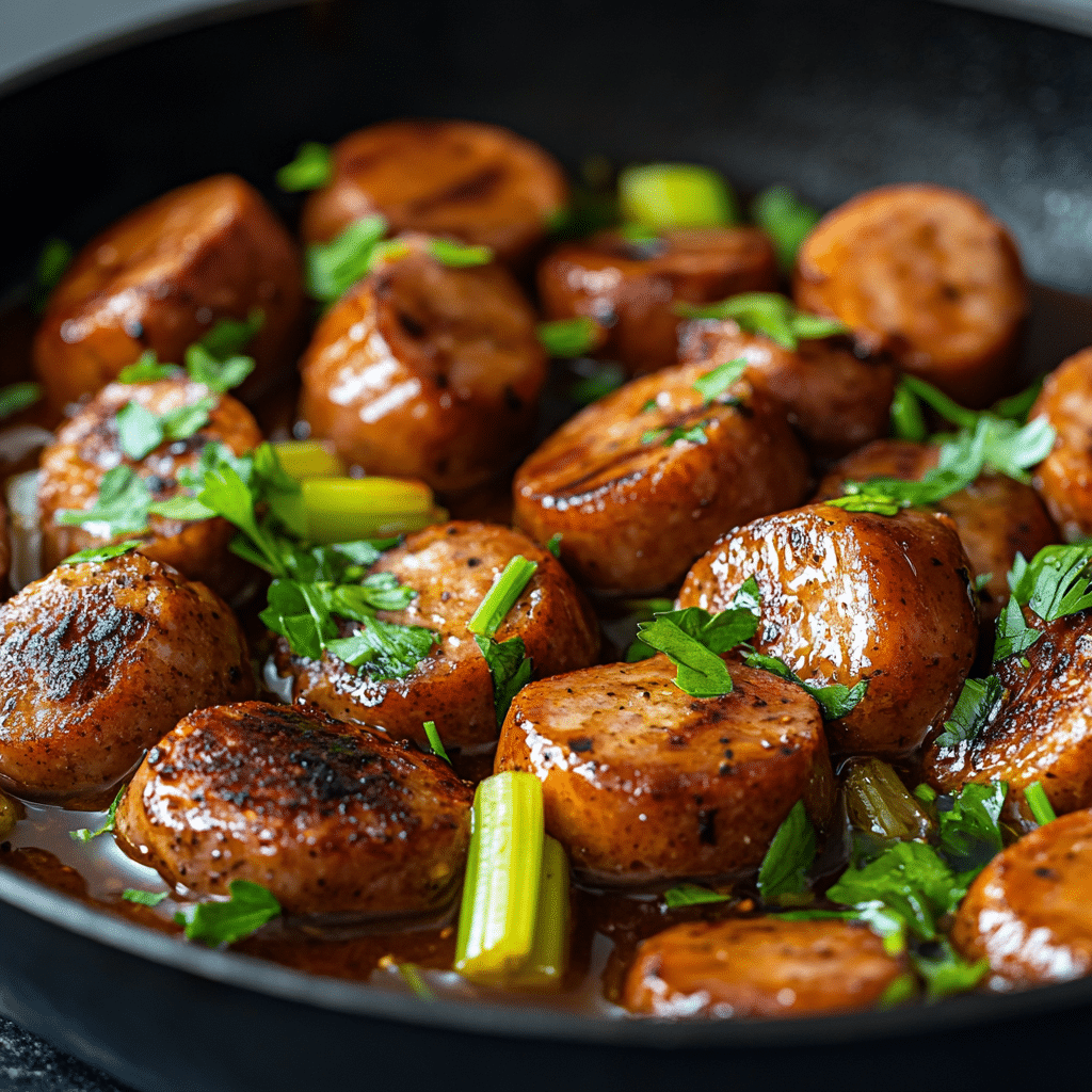 Curried Sausages