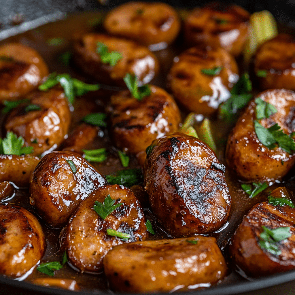 Curried Sausages