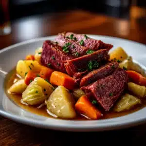 Slow Cooker Corned Beef Cabbage Recipe