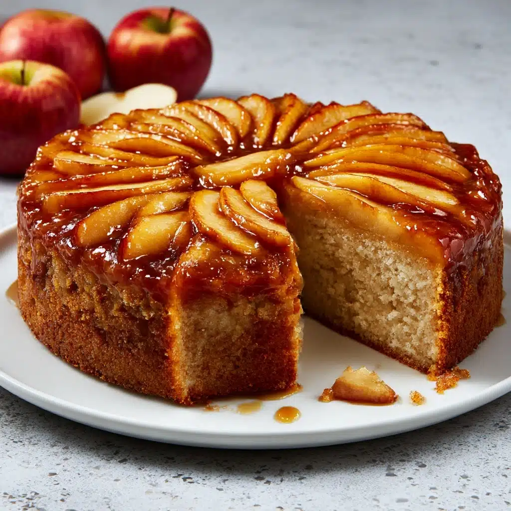 Brown Butter Apple Upside Down Cake Recipe