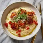 Pesto Shrimp and Parmesan Risotto Recipe