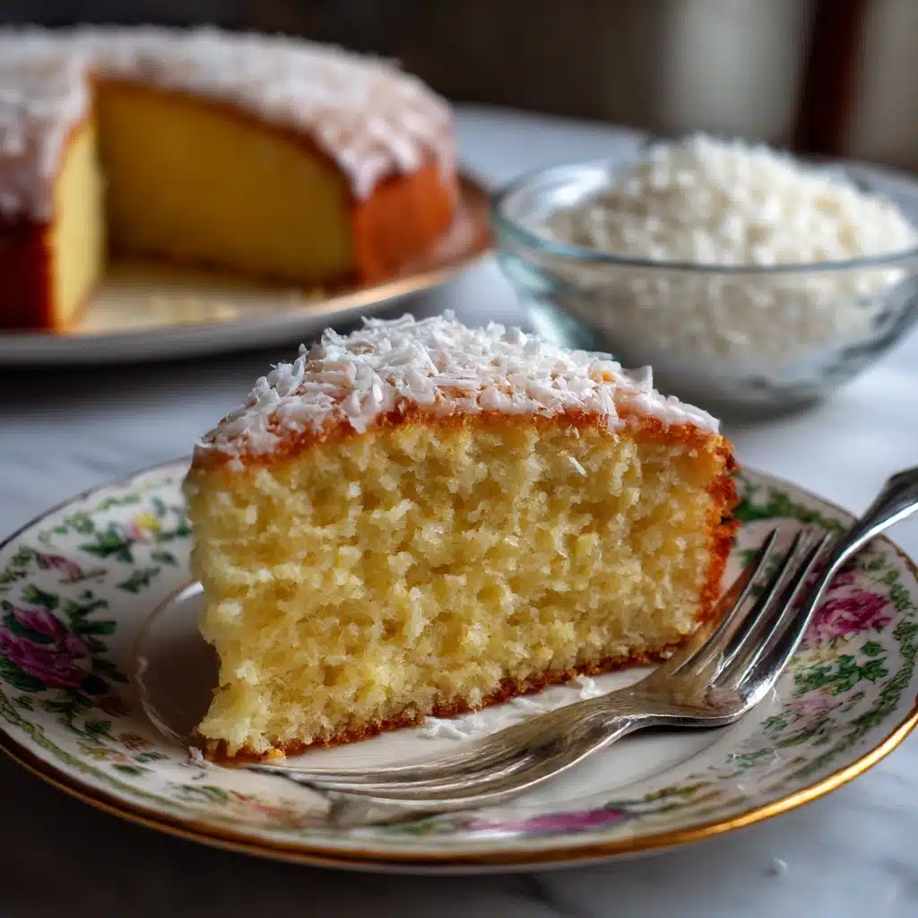 Small Batch Triple Coconut Loaf Cake Recipe - Recipe Image