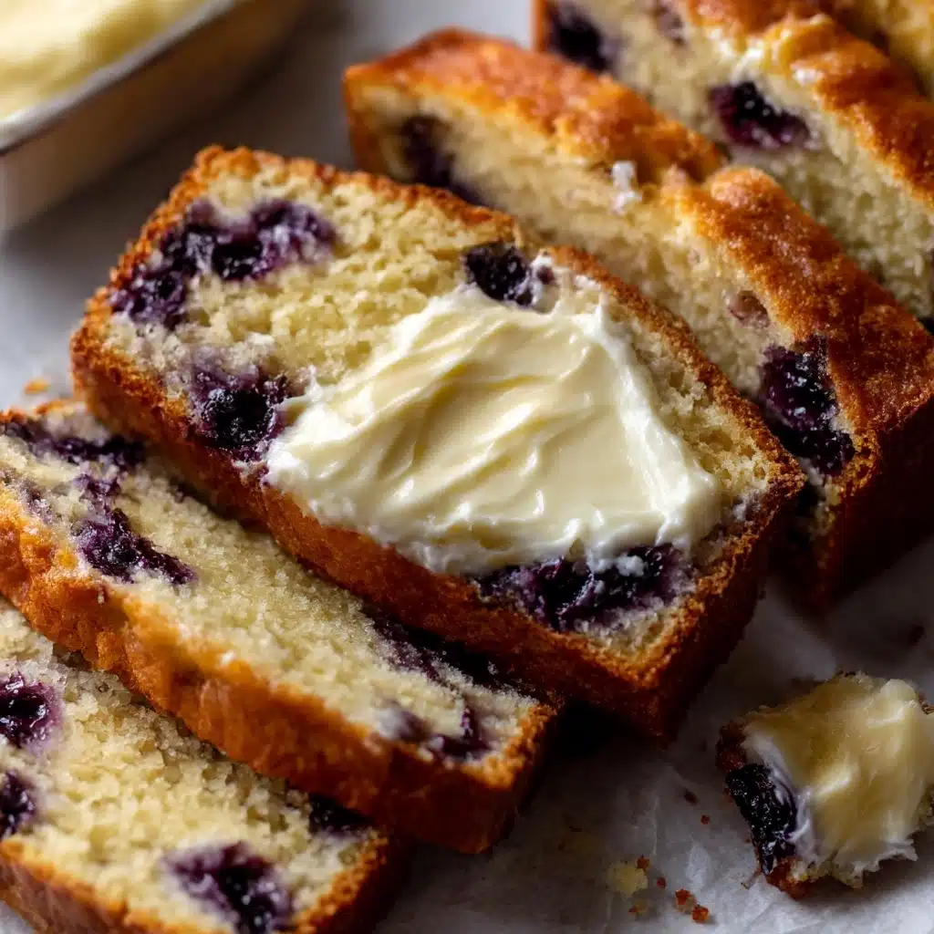Springy Blueberry Lemon Bread Recipe - Recipe Image